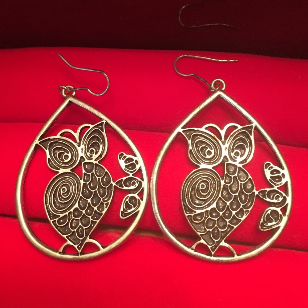 Owl jewellery set